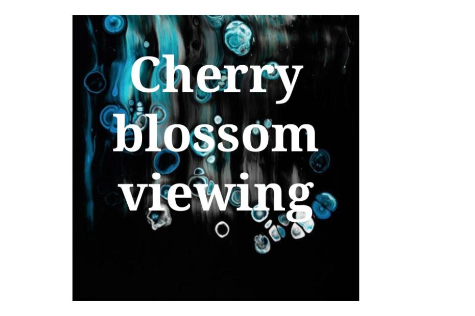 cherry blossom viewing